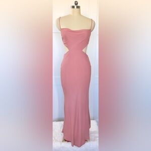 Chic Mauve Sleeveless Maxi Dress